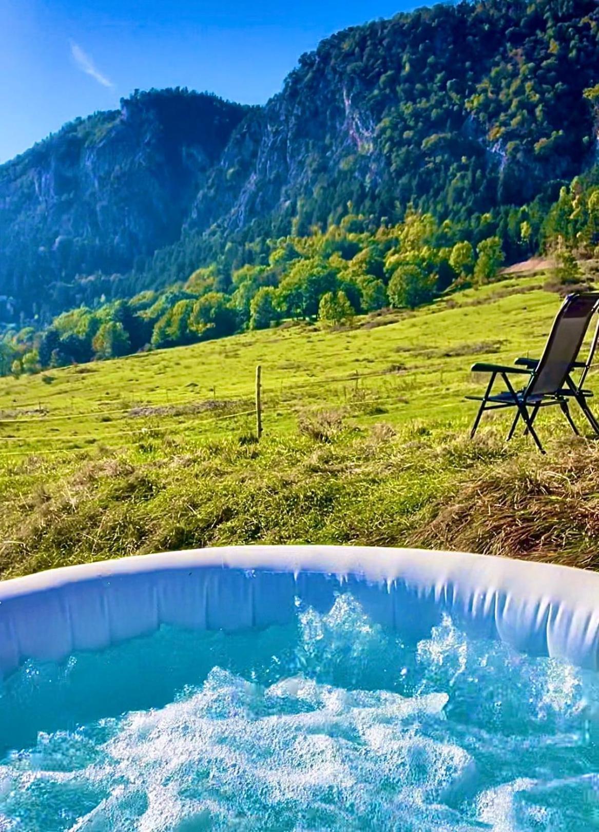 Glamping Hohe Wand - Zelt Mit Sternenfenster Und Whirlpool Otel Maiersdorf Dış mekan fotoğraf